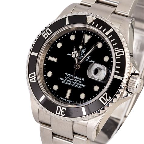 rolex submariner 16610 nos|Rolex Submariner model 16610 price.